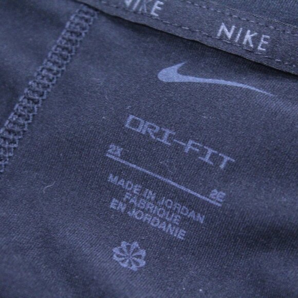 Nike Black Tee with White Swoosh - Picture 8 of 8